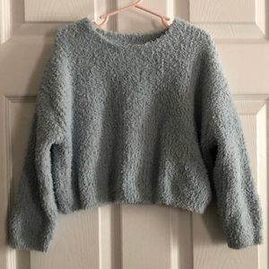 Oversized toddler sweater